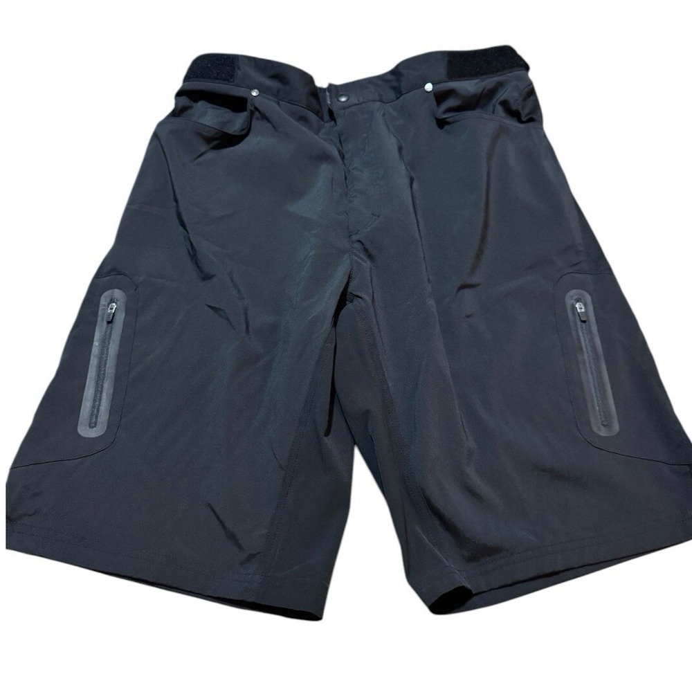 Zoic Ether Cargo Tactical Cycling Shorts Black 11 Inseam‎ Mens XXL Ether